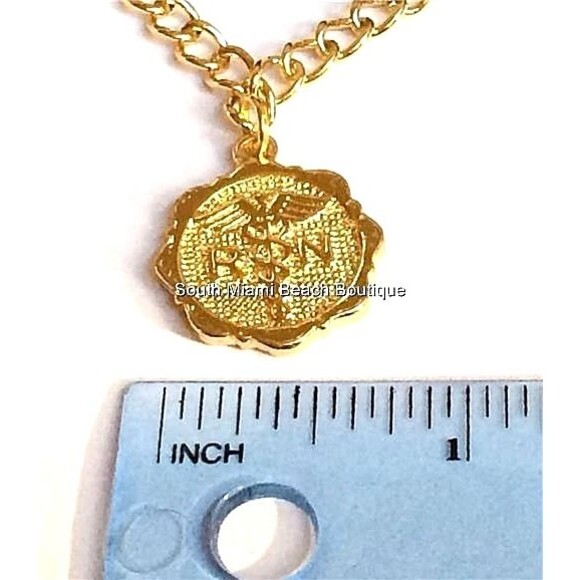 Gold RN Nursing Caduceus Charm Bracelet Nurse Graduation Gift Plated USA Seller - Picture 8 of 9